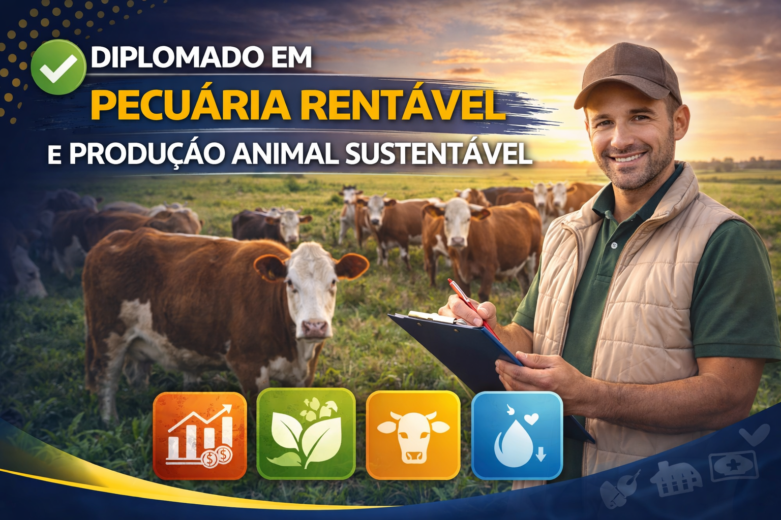 DIPLOMADO EM PECUÁRIA RENTÁVEL E PRODUÇÃO ANIMAL SUSTENTÁVEL