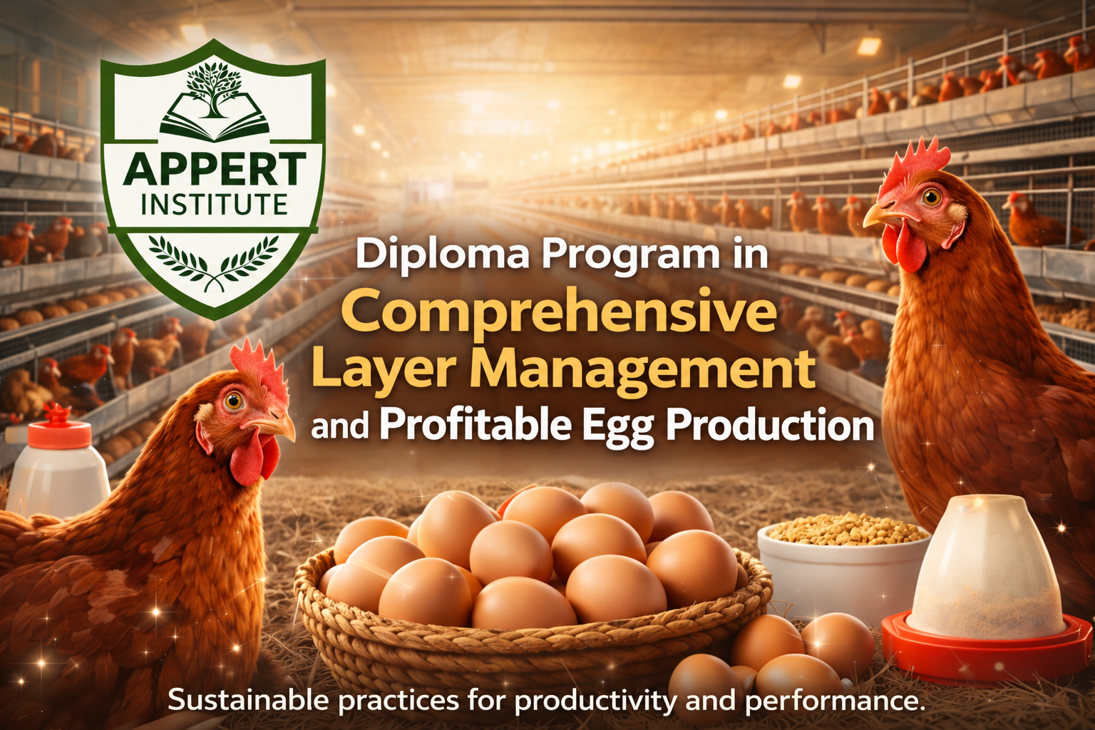 Diploma Program in Comprehensive Layer Management and Profitable Egg Production
