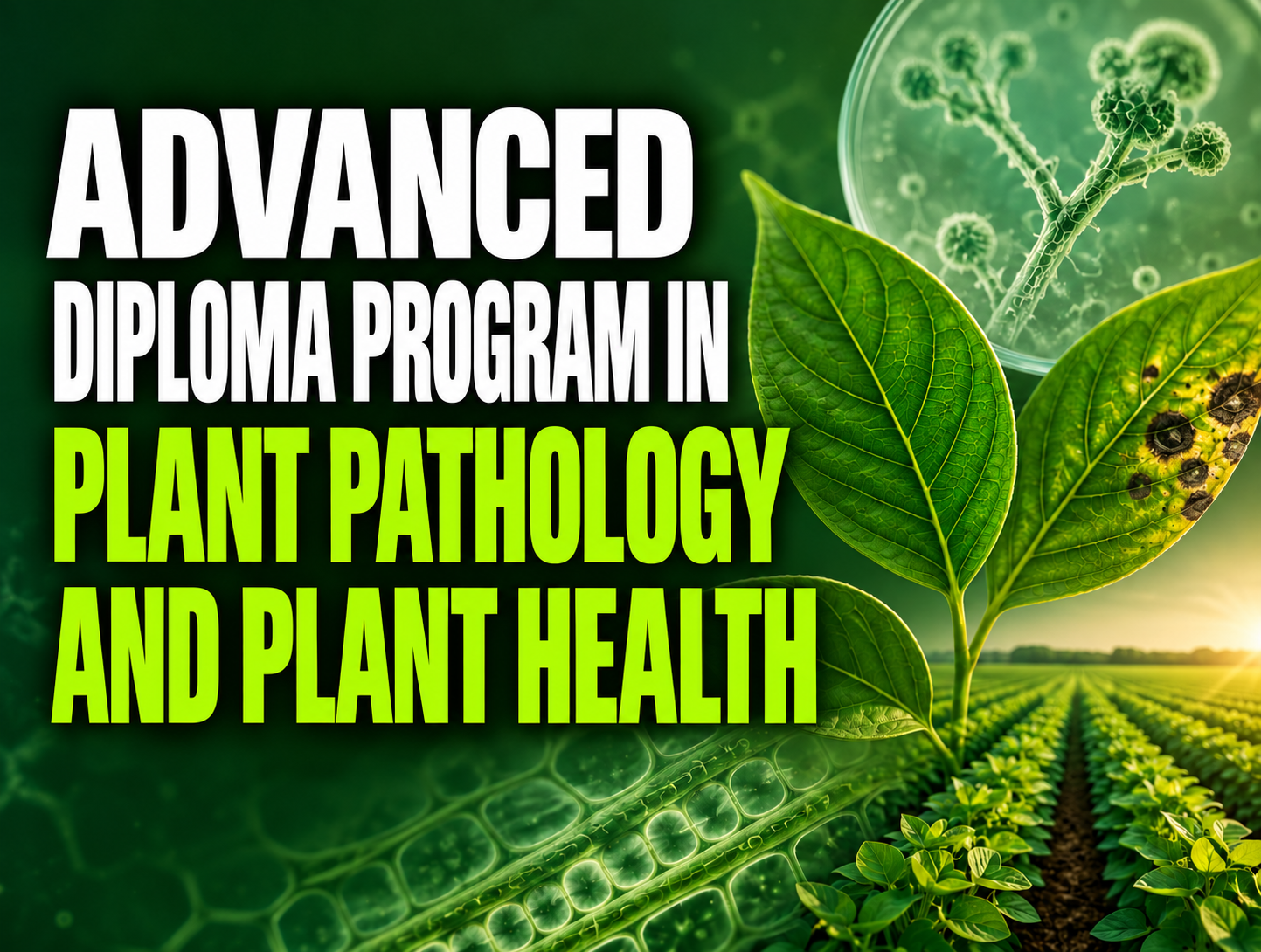 Advanced Diploma Program in Plant Pathology and Plant Health
