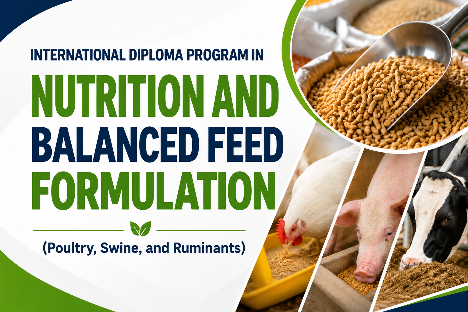 International Diploma Program in Animal Nutrition and Balanced Feed Formulation (Poultry, Swine, and Ruminants)